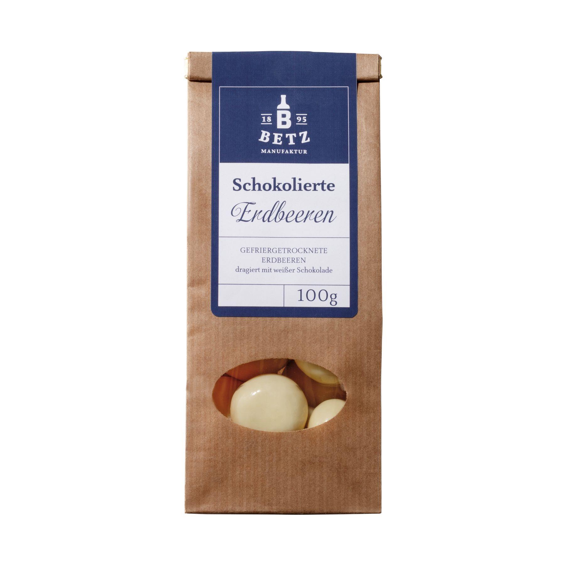 Schokolierte Erdbeeren, 80 g
