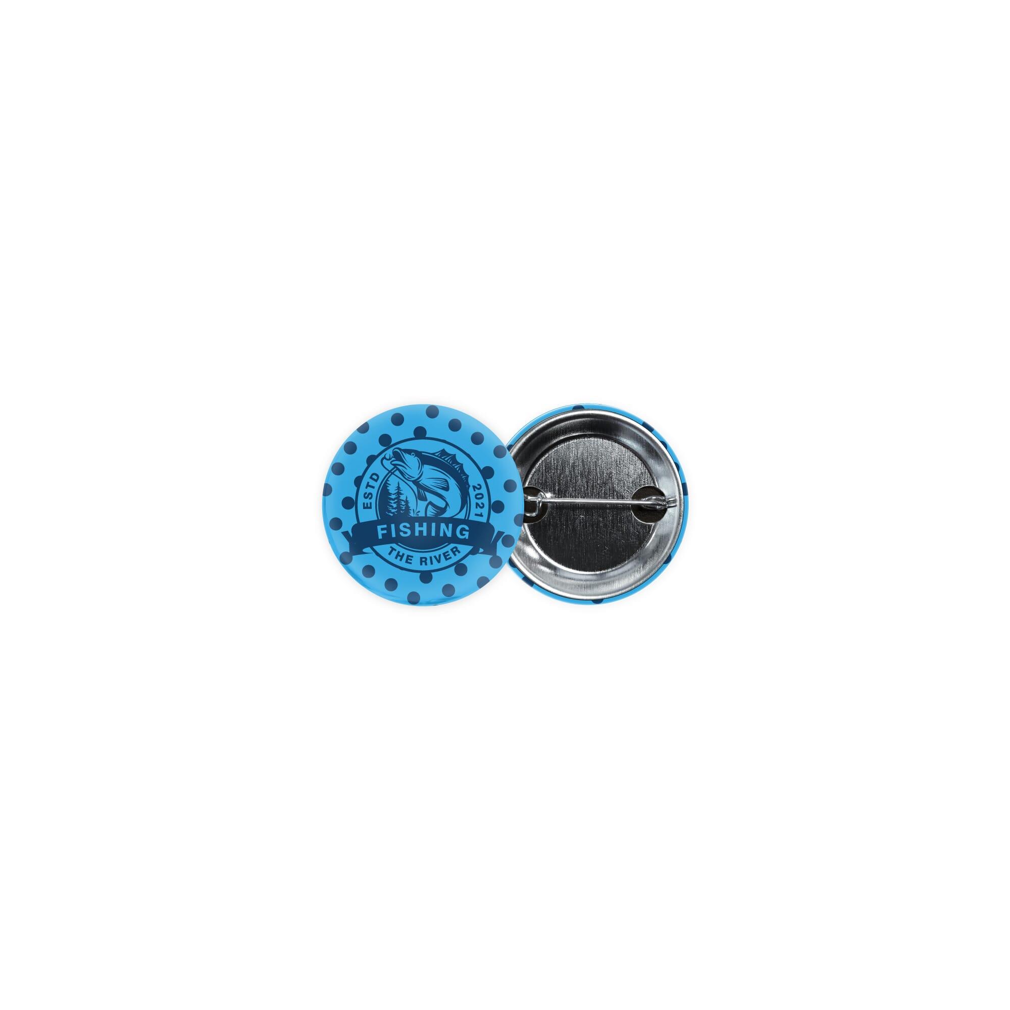 Metallbutton 37mm mit doppelt gesicherter Nadel
