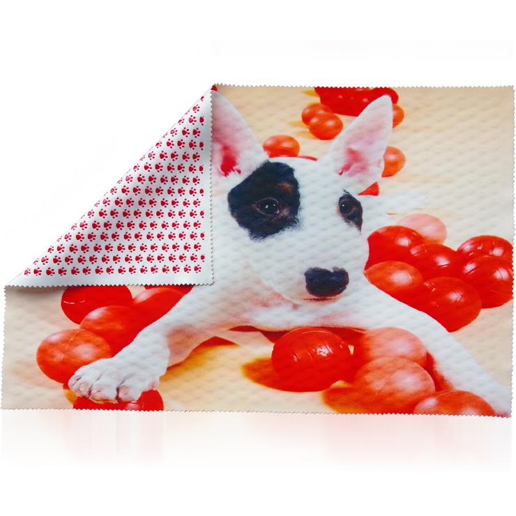 Mikrofaser MousePad mit Silikonpunkten